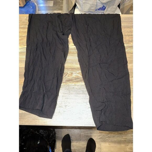 Halogen Black Pull On Elastic Back Pants. Size 22.   NWOT. 16 - Picture 2 of 10